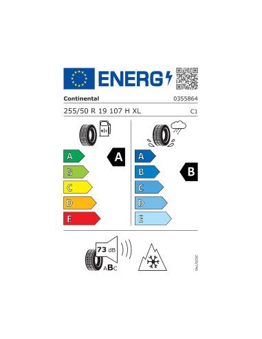 ALL SEASONS CONTACT CONTINENTAL 255...