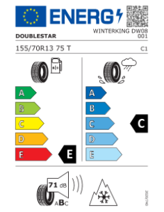 DW08 DOUBLE STAR 155 70 13... 2