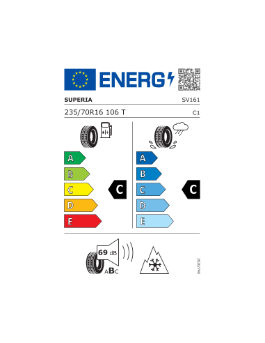 BLUEWIN SUV SUPERIA 235 70 16 106 T