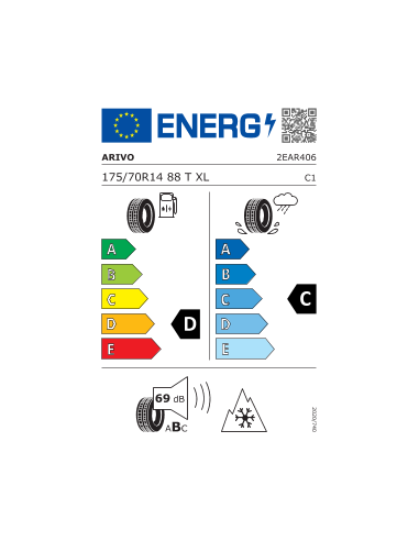 175/70 R14 TL 88T WINMASTER ARW2 XL...
