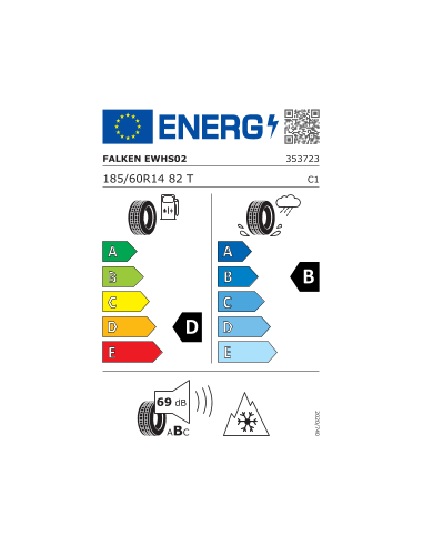 Eurowinter HS02 FALKEN 185 60 14 82 T