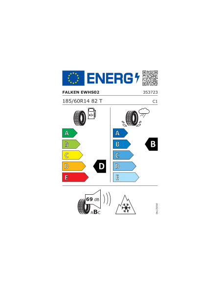 Eurowinter HS02 FALKEN 185 60 14 82 T