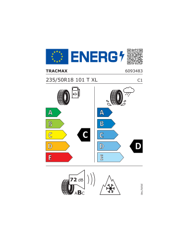 235/50 R18 TL 101T X-PRIVILO S500 XL...