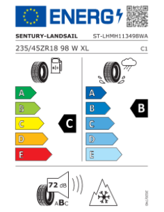 235/45 R18 TL 98W... 2