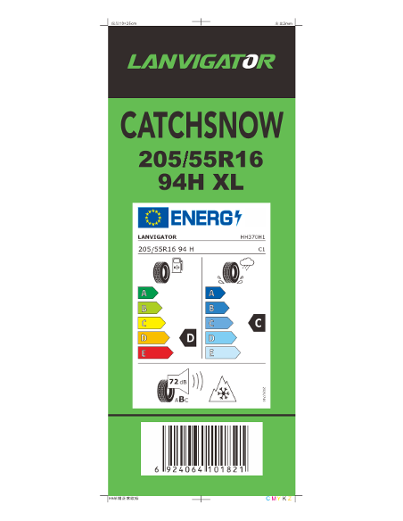 CATCHSNOW LANVIGATOR 205 55 16 94 H