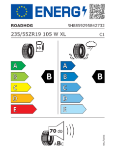 235/55 ZR19 TL 105W ROADHOG... 2