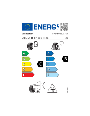 WINTRAC PRO VREDESTEIN 205 65 17 100 H