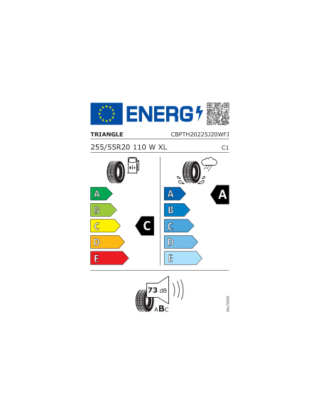 255/45 R20 TL 105Y EFFEXSPORT TH202 