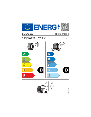 CF1100 COMFORSER 275 40 22 107 T