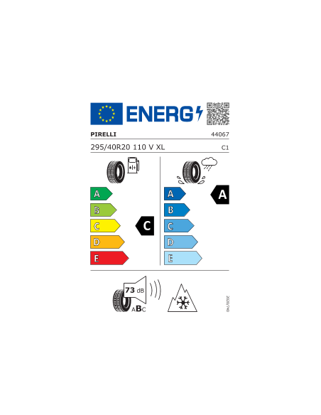 295/40 R20 TL 110V SCORPION WINTER XL MFS MGT BSW M+S 3PMSF
