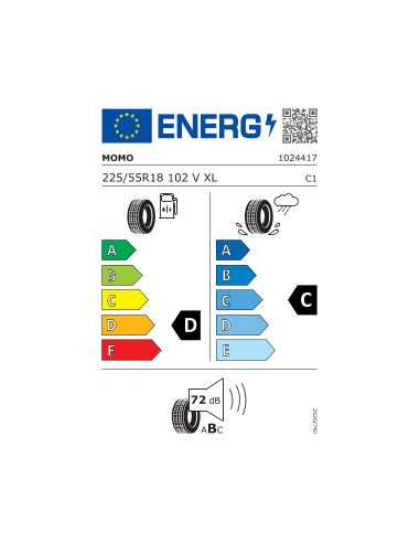 225/55 R18 TL 102V M-4 FOUR SEASON XL...