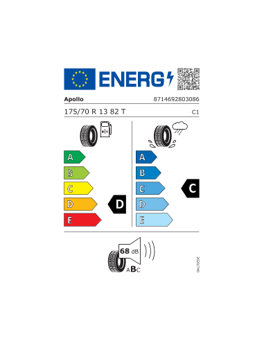 Amazer XP APOLLO 175 70 13 82 T