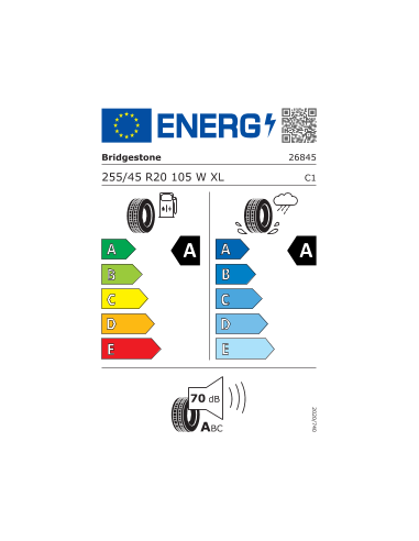 Potenza Sport MGT BRIDGESTONE 255 45...