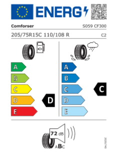 CF300 WSW COMFORSER 205 75... 2