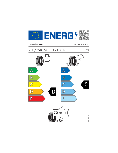 CF300 WSW COMFORSER 205 75 15 110 R
