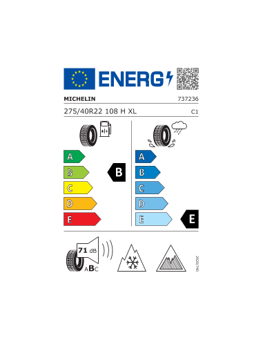 X-ICE SNOW SUV MICHELIN 275 40 22 108 H
