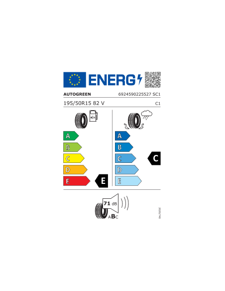 195/50 R15 82 V Autogreen  Smart Chaser Sc1