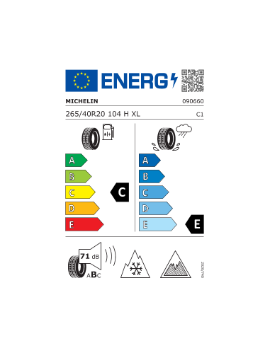 X-ICE SNOW MICHELIN 265 40 20 104 H