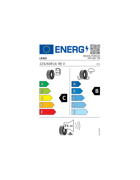 N-F HP100 LEAO 225 60 16 98 V