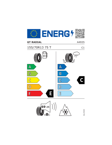 155/70 R13 TL 75T WINTERPRO2 BSW M+S...