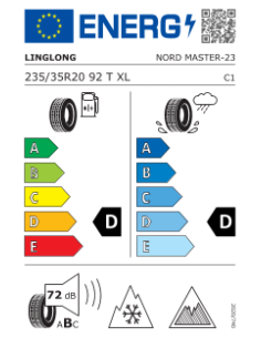 235/35 R20 TL 92T NORD... 2