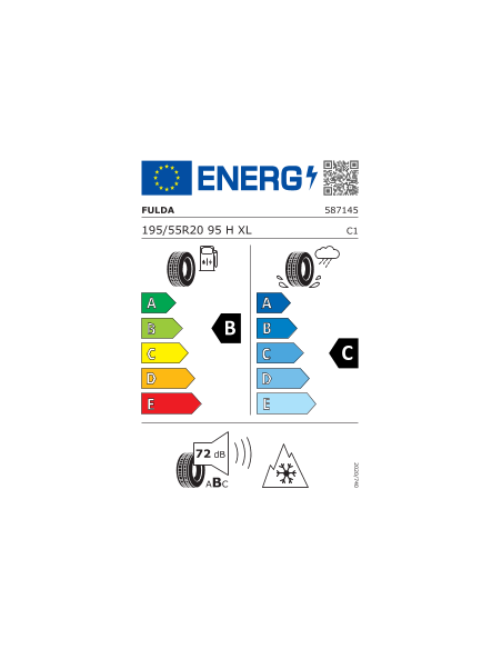195/55 R20 TL 95H MULTICONTROL XL BSW M+S 3PMSF 